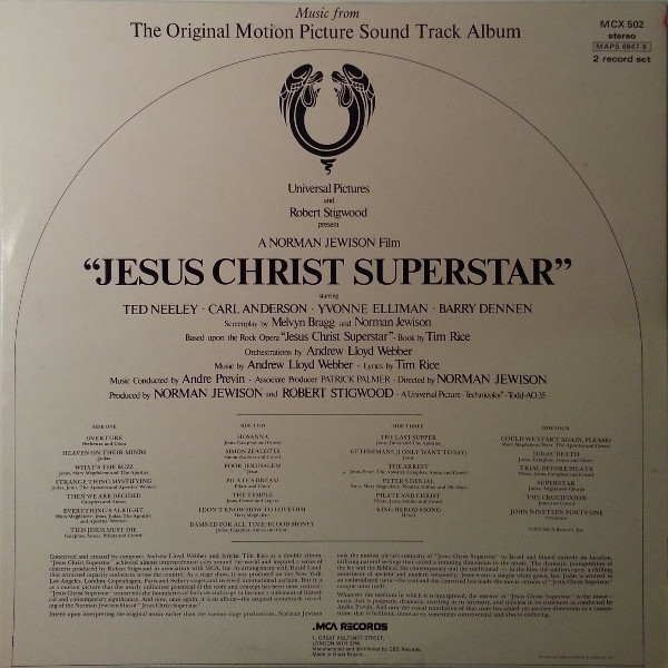 Various - Jesus Christ Superstar (The Original Motion Picture Sound Track Album) (2xLP, Album, RE, Gat) 18970