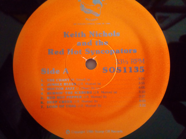 Keith Nichols And The Red Hot Syncopators - Doctors Jazz (LP, Album) 21158