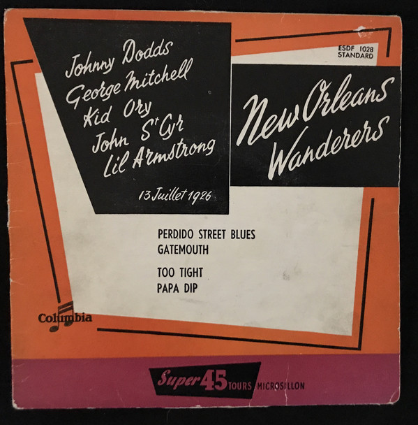 New Orleans Wanderers - Perdido Street Blues / Gatemouth / Too Tight / Papa Dip (7", EP) 39570