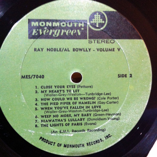 Ray Noble, Al Bowlly - Ray Noble / Al Bowlly - Vol. 5 (LP, Comp, Sid) 20518