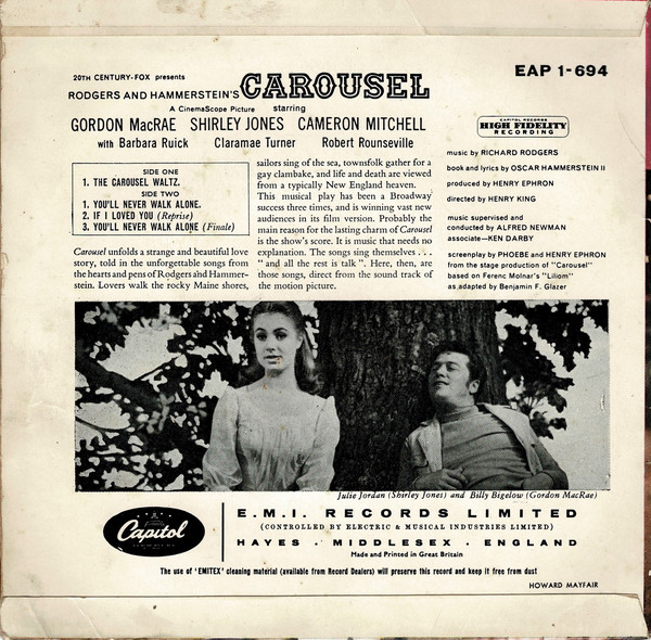 Rodgers and Hammerstein - Carousel (7", EP) 19797