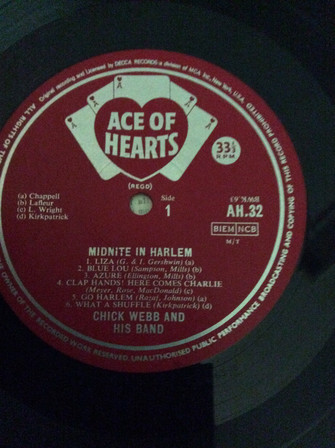 Chick Webb - Midnite in Harlem (LP, Comp, Mono) 21110