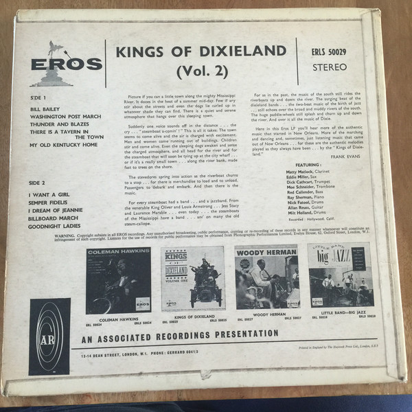 Kings Of Dixieland - Kings Of Dixieland Volume 2 (LP) 21283