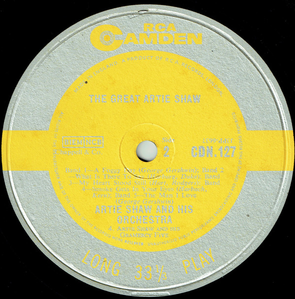 Artie Shaw - The Great Artie Shaw (LP, Comp) 21128