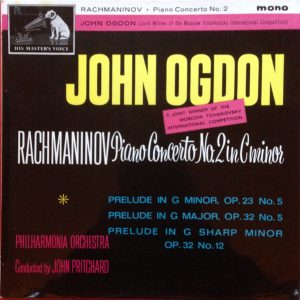 Rachmaninov* ; John Ogdon, Philharmonia Orchestra Conducted By John Pritchard - Piano Concerto No. 2 In C Minor (LP, Mono, RE, whi) 18883