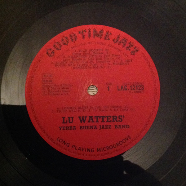 Lu Watters And The Yerba Buena Jazz Band - Lu Watters' Yerba Buena Jazz Band 1942 series (LP, Comp) 21058