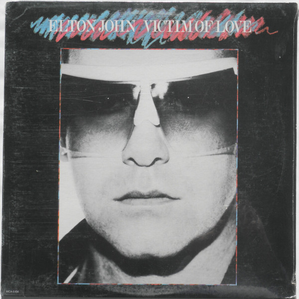 Elton John - Victim Of Love (LP, Album) 19881