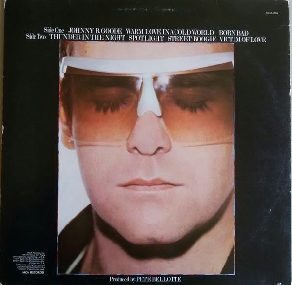 Elton John - Victim Of Love (LP, Album) 19884