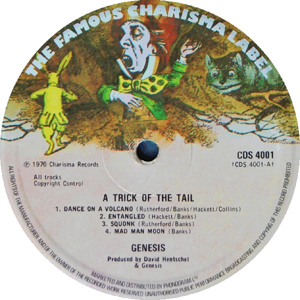 Genesis - A Trick Of The Tail (LP, Album, Gat) 19232