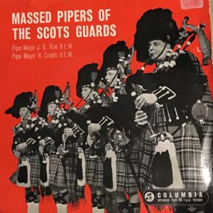The Regimental Band Of The Scots Guards - Massed Pipers Of The Scots Guards (7", EP) 19822