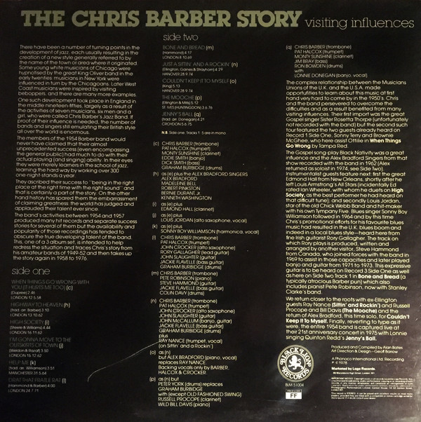 Chris Barber - The Chris Barber Story Volume 2 (Visiting Influences) (LP, Comp, Mono) 20126