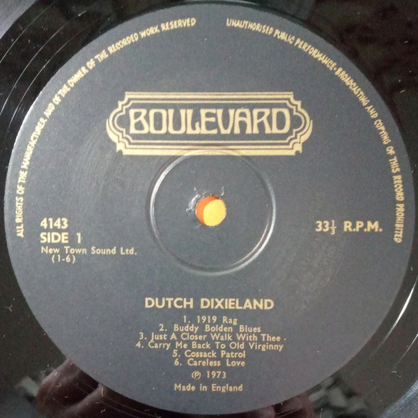 Various - Dutch Dixieland (LP) 20449