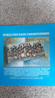 The 1983 World Pipe Band Championships Vinyl LP (LP Record)