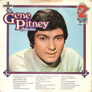 Gene Pitney - The Gene Pitney Collection 2xLP Vinyl Album Compilation (LP Record)