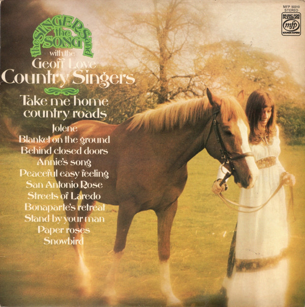 The Geoff Love Country Singers - Take Me Home Country Roads Vinyl LP (LP Record)