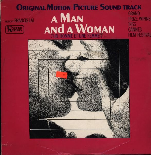 Francis Lai - A Man And A Woman (Original Motion Picture Soundtrack) Vinyl LP Album (LP Record)