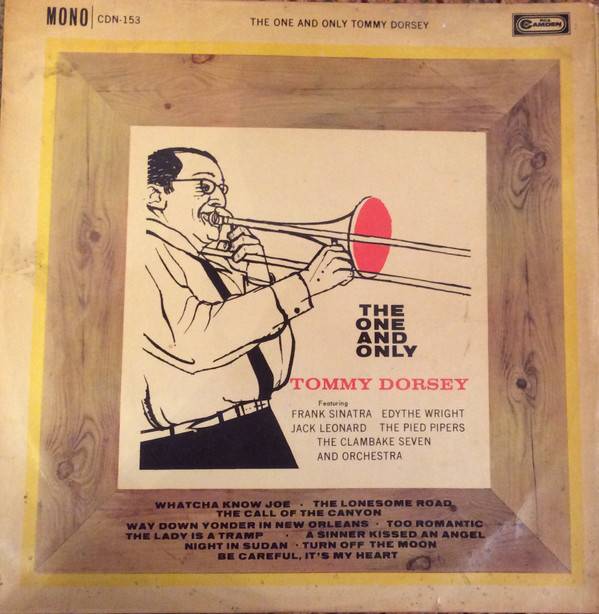 Tommy Dorsey - The One And Only Tommy Dorsey Vinyl LP Compilation (LP Record) Mono