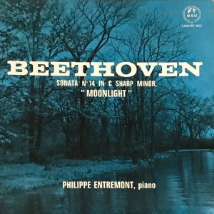 Ludwig van Beethoven - Sonata No. 14 In C Sharp Minor, "Moonlight" 7" Vinyl Single (7 inch Record) (45 Record)