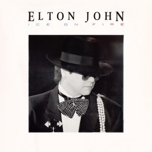 Elton John - Ice On Fire (LP, Album, PRS)