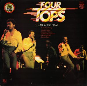 Four Tops - It's All In The Game Vinyl LP Album (LP Record)