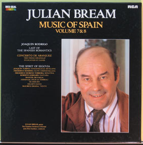 Julian Bream, The Chamber Orchestra Of Europe, John Eliot Gardiner - Music Of Spain Volume 7 8 2xLP Vinyl (Vinyl Record) Boxset