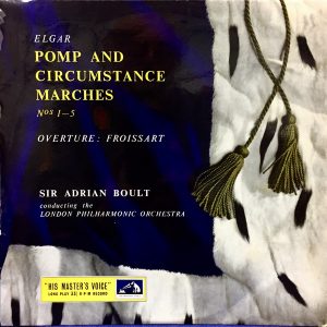 Elgar*, London Philharmonic Orchestra*, Sir Adrian Boult - Pomp and Circumstance Marches Nos 1-5 Vinyl LP Album (LP Record) Mono