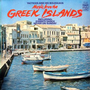 Tacticos And His Bouzoukis - Music From The Greek Islands Vinyl LP Album (LP Record)