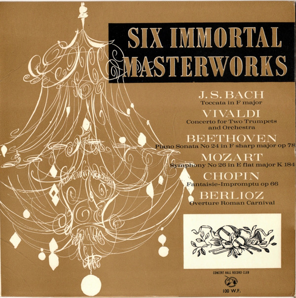 Six Immortal Masterworks (10", Comp)