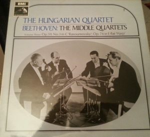 Beethoven*, The Hungarian Quartet - The Middle Quartets - Volume 3 Vinyl LP Album (LP Record)