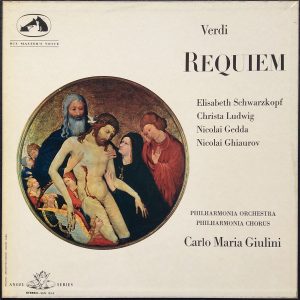 Verdi*, Elisabeth Schwarzkopf, Christa Ludwig, Nicolai Gedda, Nicolai Ghiaurov, Philharmonia Orchestra, Philharmonia Chorus, Carlo Maria Giulini - Requiem 2xLP Vinyl (Vinyl Record) Boxset