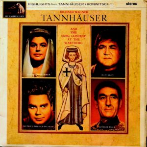 Richard Wagner, Elisabeth Grümmer, Dietrich Fischer-Dieskau, Hans Hopf, Fritz Wunderlich, Gottlob Frick u.a., Chor Der Deutschen Staatsoper Berlin*, Staatskapelle Berlin, Franz Konwitschny - Tannhäuser Vinyl LP (LP Record)
