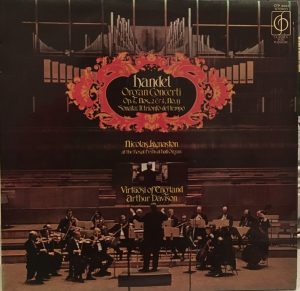 Händel*, Nicolas Kynaston, The Virtuosi Of England, Arthur Davison - Handel Organ Concerti Vinyl LP (LP Record)