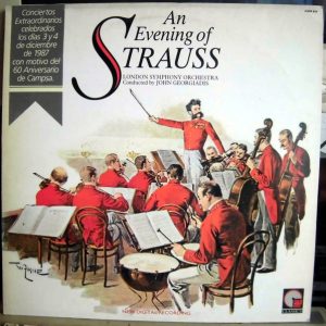 Johann Strauss I* / Johann Strauss II* / Josef Strauss* / London Symphony Orchestra*, John Georgiadis - An Evening Of Strauss (LP, Spa)