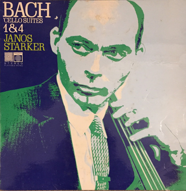 Janos Starker - Bach* - Suites For Unaccompanied Cello - Suite No.1 In G Major / Suite No.4 In E Flat Major Vinyl LP (LP Record)