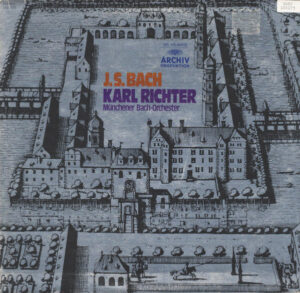 J.S. Bach* - Karl Richter, Münchener Bach-Orchester - Concertos BWV 1047, BWV 1060, Suite BWV 1066 Vinyl LP (LP Record)