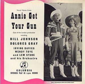 Vocal Gems From "Annie Get Your Gun" 7" Vinyl Single (7 inch Record) (45 Record) EP