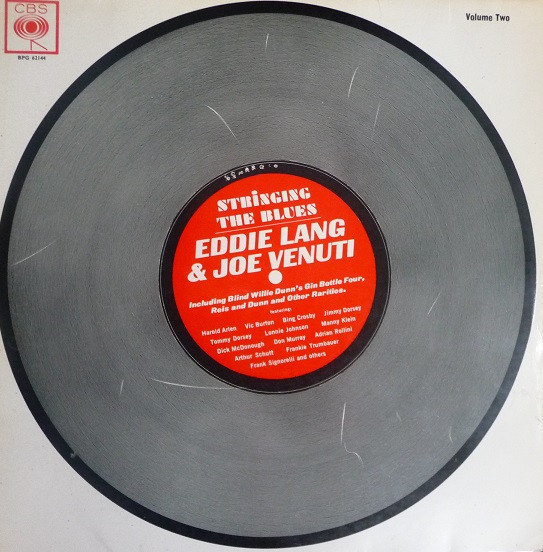 Eddie Lang and Joe Venuti* - Stringing The Blues Volume Two Vinyl LP Album (LP Record)