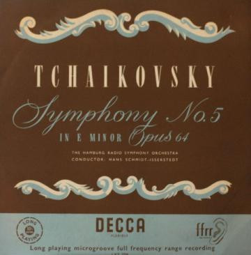 Tchaikovsky*, The Hamburg Radio Symphony Orchestra* Conductor Hans Schmidt-Isserstedt - Symphony No. 5 In E Minor Opus 64 Vinyl LP (LP Record) Mono