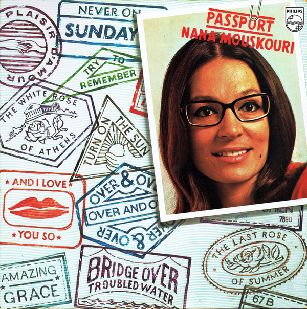 Nana Mouskouri - Passport Vinyl LP Compilation (LP Record) Gatefold
