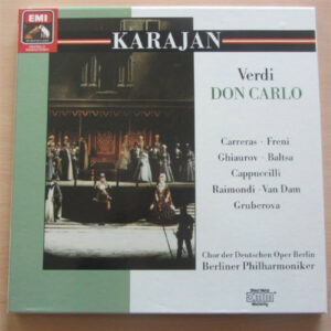 Giuseppe Verdi - Don Carlo Vinyl LP (LP Record)