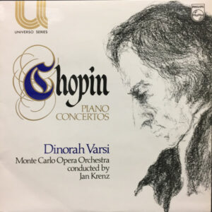 Frédéric Chopin — Dinorah Varsi, Orchestre National De L'Opéra De Monte-Carlo, Jan Krenz - Piano Concertos Vinyl LP (LP Record)