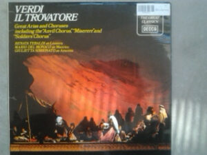 Giuseppe Verdi, Renata Tebaldi, Mario Del Monaco, Giulietta Simionato - Il Trovatore: Great Arias And Choruses Vinyl LP (LP Record)
