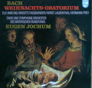 Bach* - Elly Ameling / Brigitte Fassbaender / Horst R. Laubenthal / Hermann Prey / Chor* Und Symphonie-Orchester Des Bayerischen Rundfunks, Eugen Jochum - Christmas Oratorio 3xLP Vinyl (LP Record) Boxset
