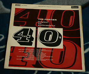 The Forties: Original Hit Performances Vinyl LP Album (LP Record)