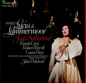 Donizetti* - Joan Sutherland, Renato Cioni, Robert Merrill, Cesare Siepi, Orchestra Dell'Accademia Nazionale di Santa Cecilia Conducted By John Pritchard - Lucia Di Lammermoor 3xLP Vinyl Album (LP Record) Boxset