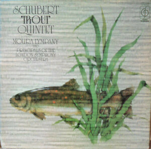 Franz Schubert, Dame Moura Lympany And The London Symphony Orchestra - 'Trout' Quintet Vinyl LP Album (LP Record)