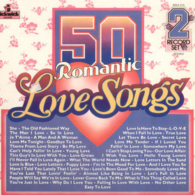 50 Romantic Love Songs 2xLP Vinyl (LP Record)