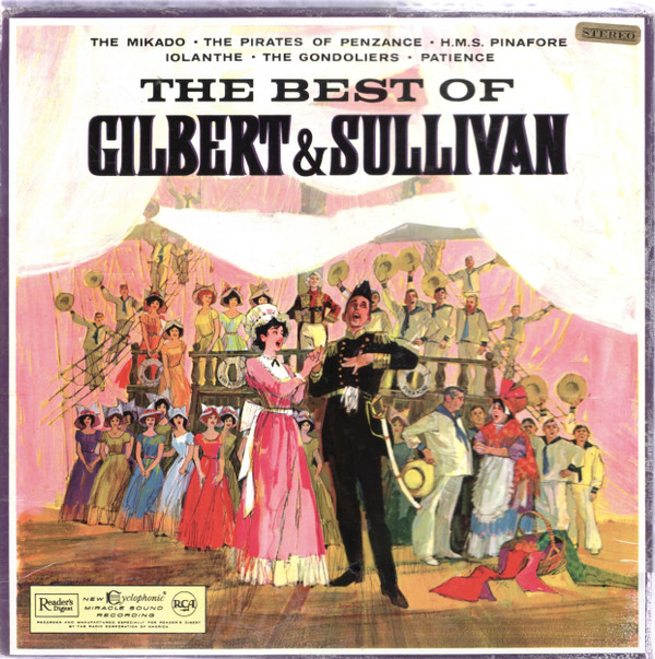 Gilbert and Sullivan Royal Philharmonic Orchestra*, James Walker (3) - The Best Of Gilbert and Sullivan 3xLP Vinyl (LP Record) Boxset