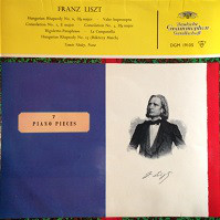 Franz Liszt, Tamás Vásáry - 7 Piano Pieces Vinyl LP Album (LP Record) Mono