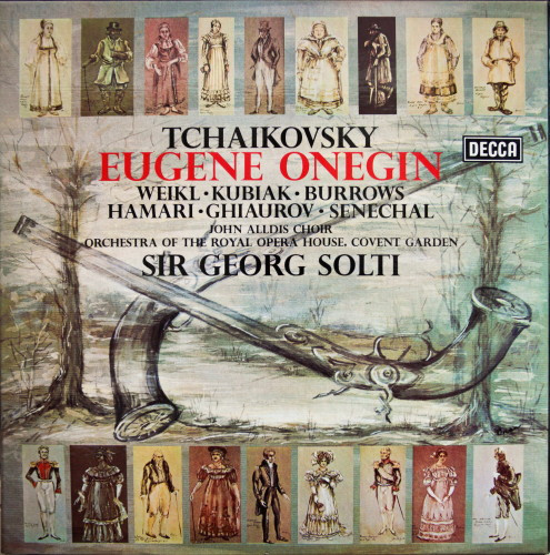 Tchaikowsky*, Weikl* • Kubiak* • Burrows* • Hamari* • Ghiaurov* • Senechal*, John Alldis Choir, Orchestra Of The Royal Opera House, Covent Garden, Sir Georg Solti* - Eugene Onegin 3xLP Vinyl Album (LP Record) Boxset